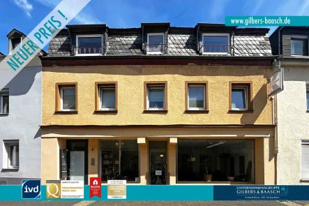 Neuer Preis! - Haus kaufen in Trier - Trier: Voll vermietetes Wohn- und Geschäftshaus in top Lage in TR-Heiligkreuz und Rendite von  5,81%