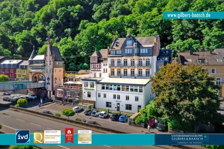 Villa-Außenansicht - Wohnung mieten in Traben-Trarbach - Traben-Trarbach: Exklusive Seniorenresidenz an der Mosel – Betreutes Wohnen in idyllischer Lage