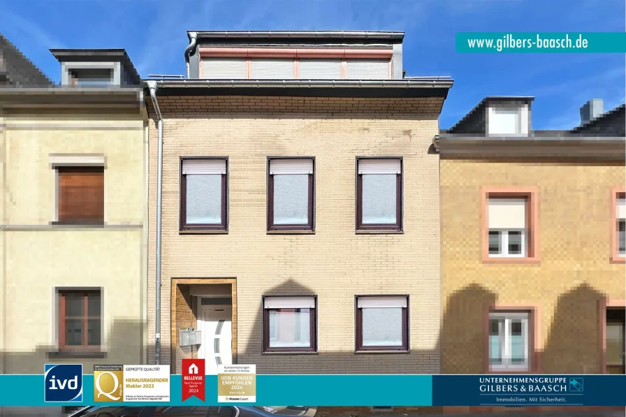 MFH mit 3 Wohneinheiten - Haus kaufen in Trier - Trier: Reihenmittelhaus mit 3 Wohneinheiten in begehrter Innenstadtlage