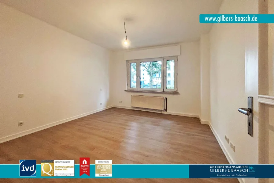 Titelfoto - Wohnung kaufen in Trier - Trier-Süd: Eigentumswohnung im EG mit ca. 56 m² Wohnfläche + 2 ZKB + 2024 renoviert inkl. Elektrik