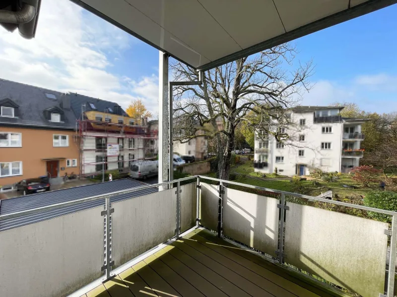 Balkon mit Aussicht