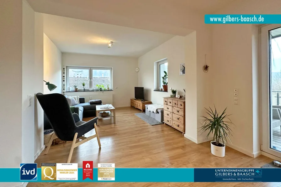 Ihre neue Eigentumswohnung! - Wohnung kaufen in Ralingen - Wintersdorf: Schöne 3-Zimmer Wohnung mit Balkon und Stellplatz in ruhiger Lage und guter Anbindung!