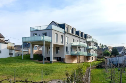 Ansicht - Garage/Stellplatz kaufen in Longuich - Gut befahrbare Tiefgaragenstellplätze in modernem Mehrfamilienhaus