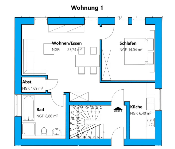 Wohnung 1