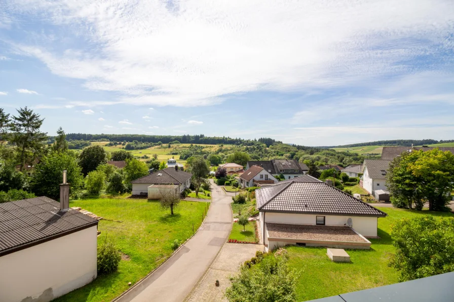 Ausblick Balkon