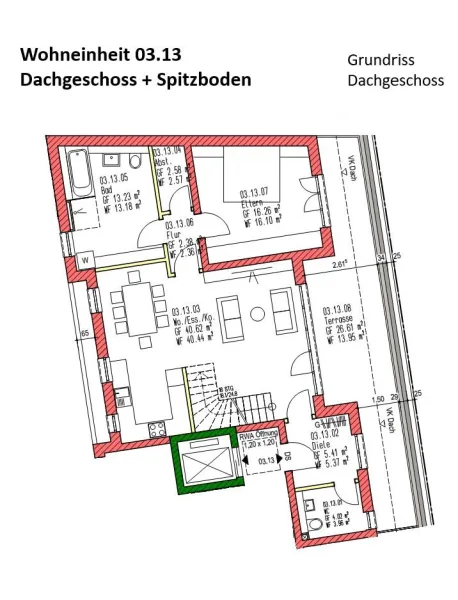 Wohnung 13-Dachgeschoss-NEU