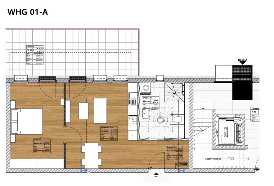 Wohnung 1-A