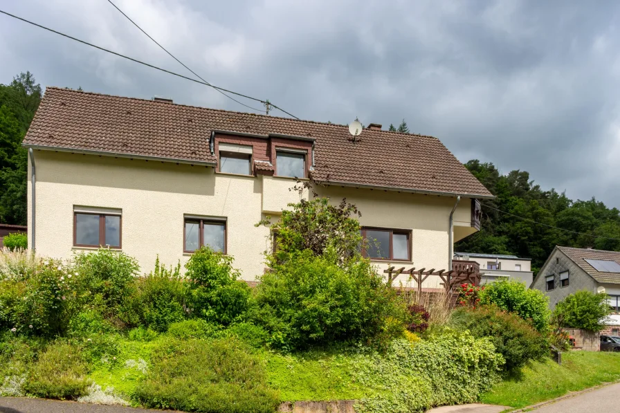 Außenansicht 3 - Haus kaufen in Kordel - Wohnhaus mit 2 separaten Wohnungen-ideal für den Mehrgenerationenhaushalt oder Freunde 