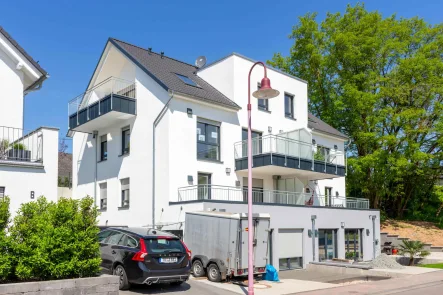 Rückansicht - Wohnung kaufen in Schweich - Tolle neue Dachgeschosswohnung  mit Flair Schweich-Issel