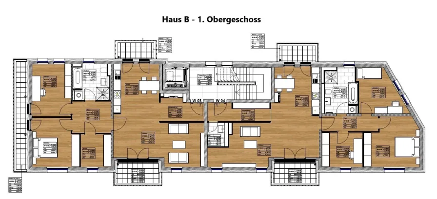 Haus B - 1. Obergeschoss