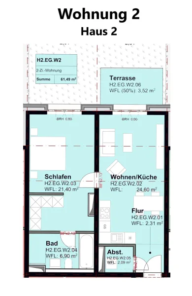 Haus 2 - Wohnung 2