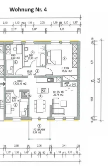 Wohnung Nr. 4 - Wohnung kaufen in Trier - Hohe Heizkosten ?- Nein Danke ! Vollständig sanierte Wohnungen mit moderner Heiztechnik Trier-Feyen