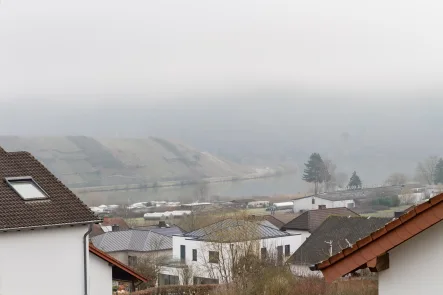 Aussicht 1 - Wohnung kaufen in Mehring - Moselblick - neue altersgerechte Wohnung mit tollem Balkon im Energiesparhaus Mehring