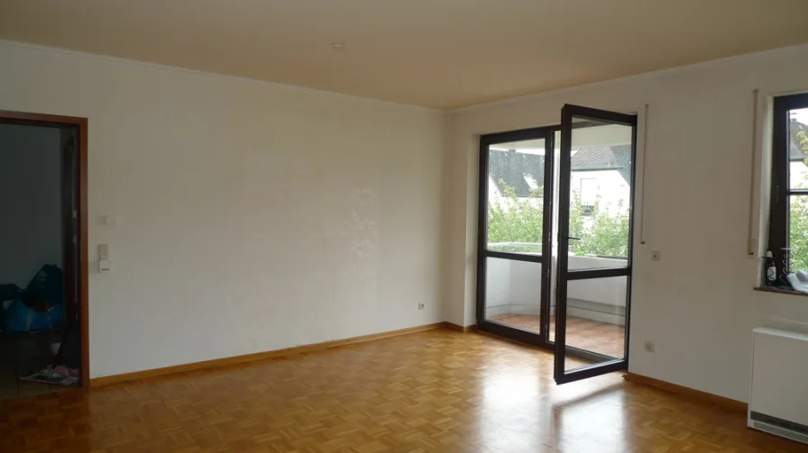 Wohnzimmer - Wohnung mieten in Trier / Heiligkreuz - Schöne 3-Zimmer-Wohnung mit Balkon in Trier-Heiligkreuz