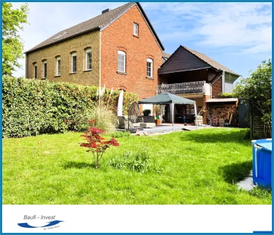 Terrassen - Haus kaufen in Rheinberg - *Perfekt für die ganze Familie* 2 Familienhaus mit Garten und Baugrundstück in Rheinberg-Wallach