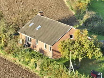 Luftbild - Haus kaufen in Hamminkeln - Sehr frei stehendes Einfamilienhaus in Hamminkeln  Ihr neues Zuhause wartet!