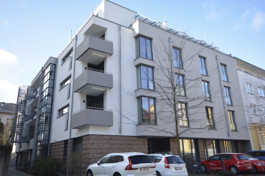 Hausansicht - Wohnung mieten in Worms - Exklusive Penthousewohnung in hervorragender Innenstadtlage