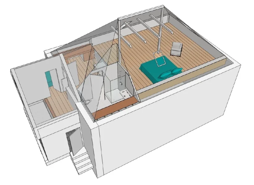 Grundriss Dachgeschoss