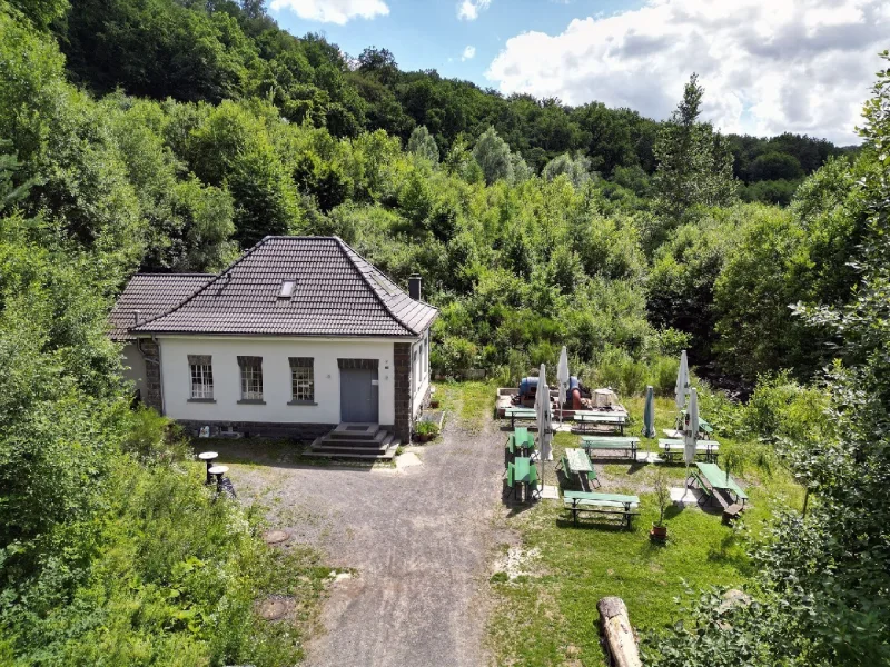 Außenansicht - Gastgewerbe/Hotel kaufen in Wuppertal - Das Pumpenhaus in Wuppertal- Beyenburg