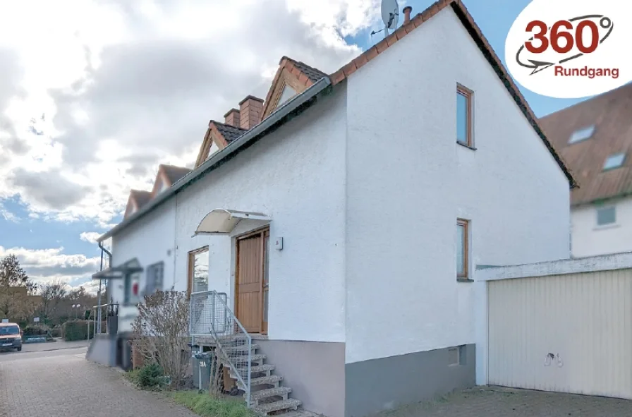 gepflegte Doppelhaushälfte - Haus kaufen in Heidesheim - Das perfekte Haus für die kleine Familie!