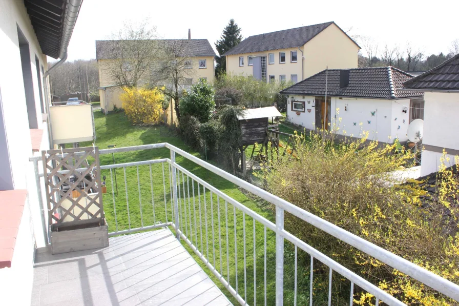 Südbalkon mit Aussicht