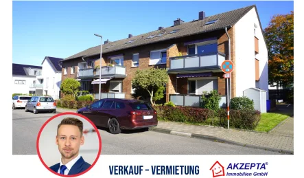 Wohnhaus - Wohnung kaufen in Leverkusen - Attraktive 3-Zimmer in ruhiger Lage von Leverkusen-Schlebusch!