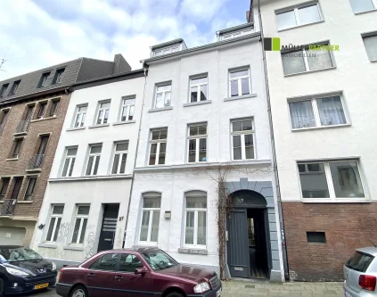 Straßenansicht - Wohnung mieten in Aachen - Gemütliche 2-Zimmerwohnung zwischen Elisengalerie und Aquis Plaza in Aachen