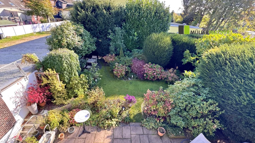 Ausblick vom Balkon