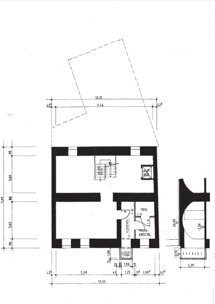 Grundriss Untergeschoss