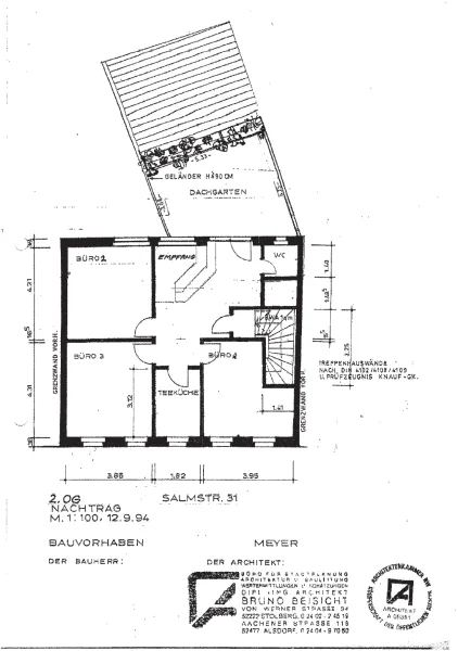 Grundriss 2. Obergeschoss