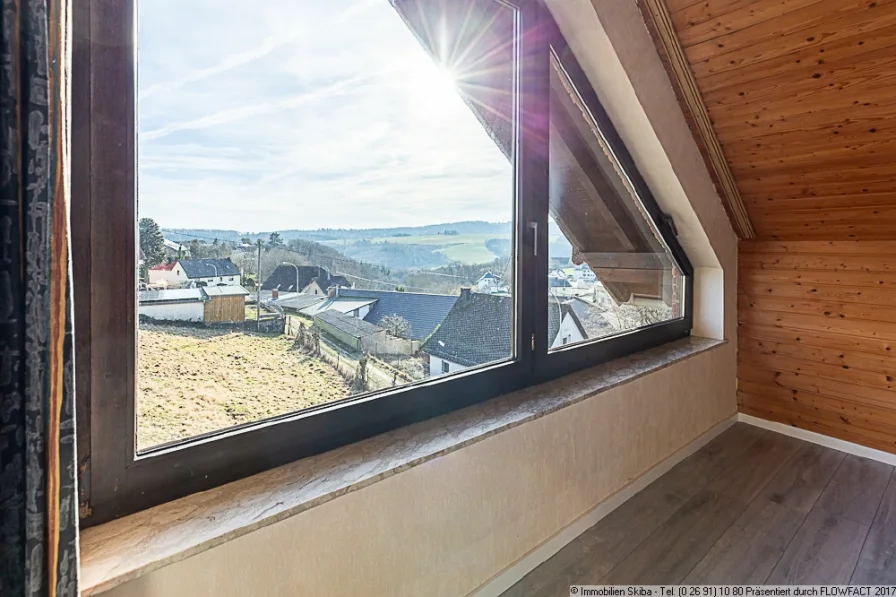 Ausblick Schlafzimmer hinten