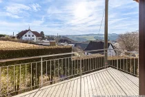 Ausblick Balkon hinteres Haus