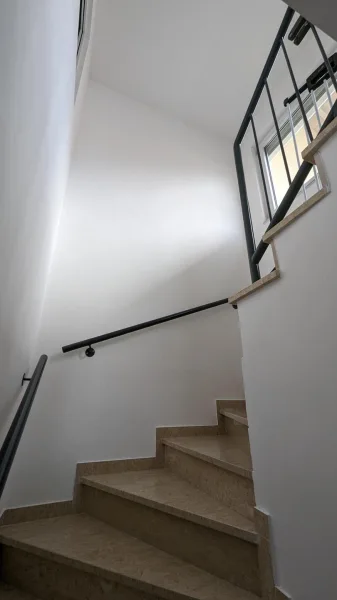 Treppenaufgang in der Wohnung