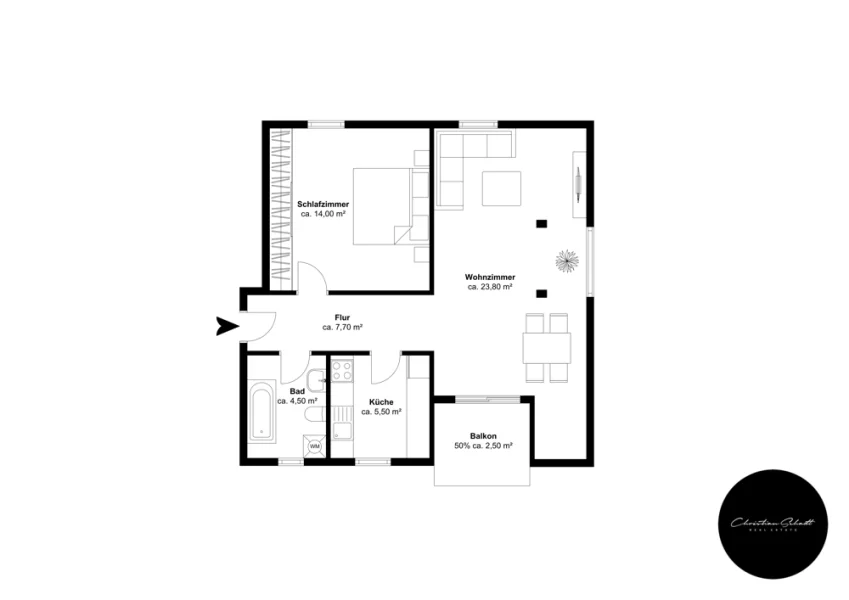 Mockauer Str. 49, DG rechts - Etage 1 - ZKNU9E