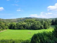 Aussicht vom Balkon