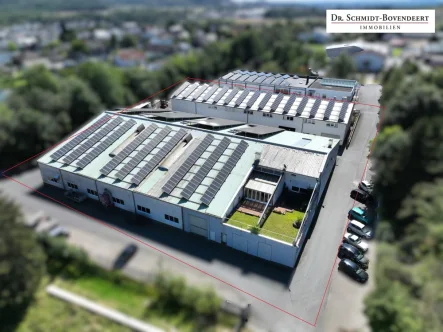  - Halle/Lager/Produktion kaufen in Mogendorf - 2 Gewerbeobjekte (BJ 2009,2000) mit großer Betriebswohnung und 145kWp PV Anlage direkt an der A3!