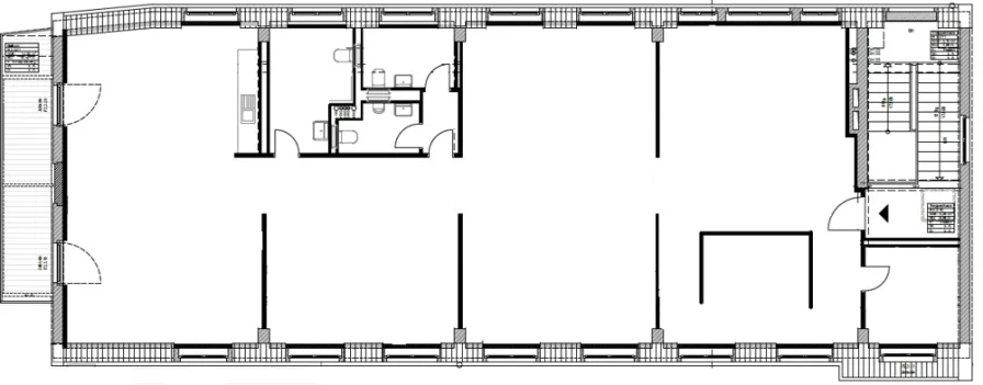 Grundriss Gießerstr. 18, 2. OG