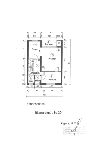 Grundriss Erdgeschoss