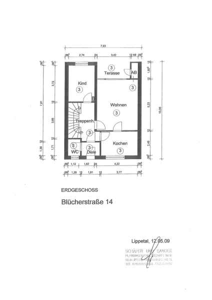 Grundriss Erdgeschoss