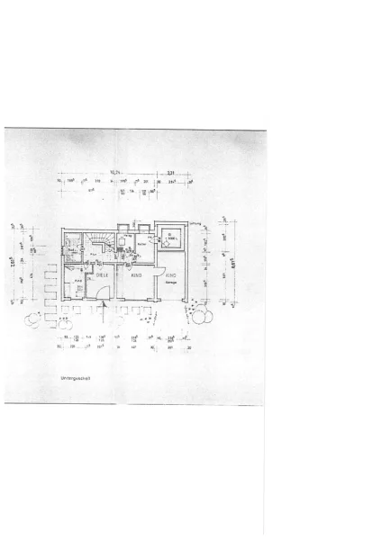 Grundriss Untergeschoss