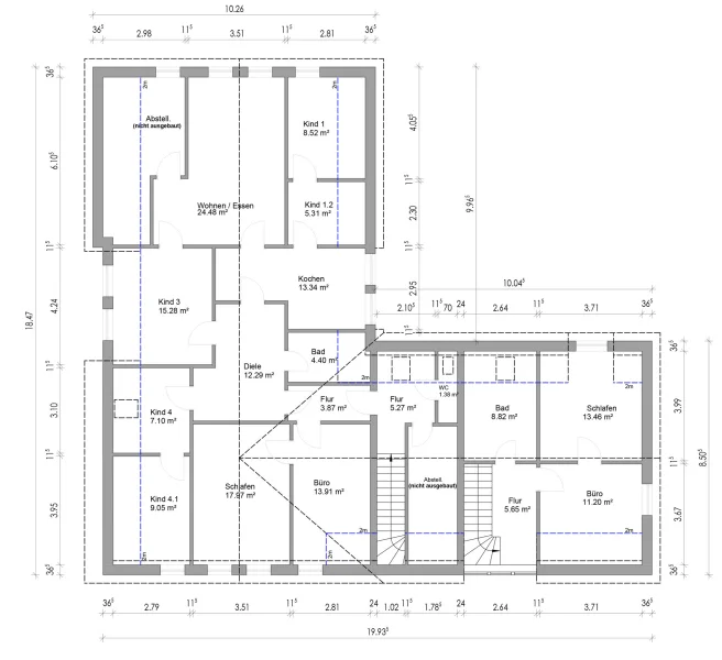 Grundriss DG