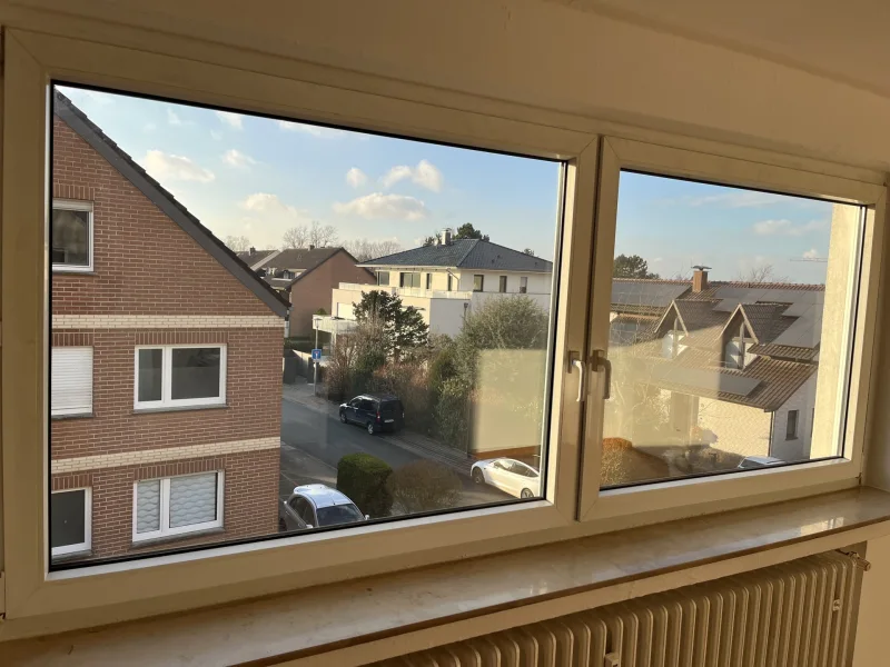 Blick aus dem Wohnzimmer