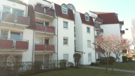 Hausansicht - Wohnung mieten in Kehl-Sundheim - Wohnung mit Einbauküche, Balkon und Kellerraum, Tiefgaragenstellplatz in Kehl-Sundheim