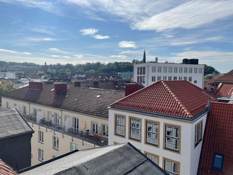 Ausblick vom Balkon