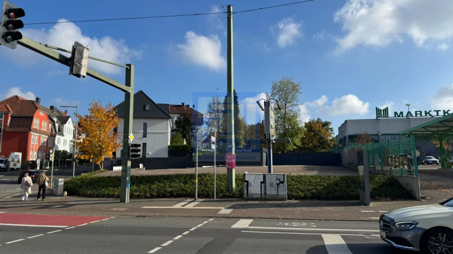 Ansicht von der Artur-Ladebeck-Straße