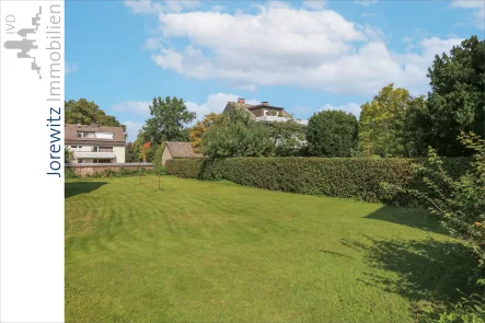 001 - Grudstück - Ansicht 1 - Grundstück kaufen in Bielefeld - Ruhige Lage in Bi-Mitte - Nähe Rußheide: Schönes Baugrundstück (Ein- bis Zweifamilienhaus)