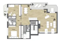 019 - Grundrissplan Dachgeschoss