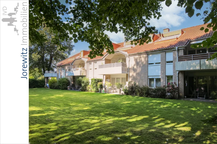 001 - Balkonansicht - Wohnung kaufen in Bielefeld - Bi-Schildesche - Nähe Obersee: Schöne 3 Zimmer-Wohnung mit großem Balkon