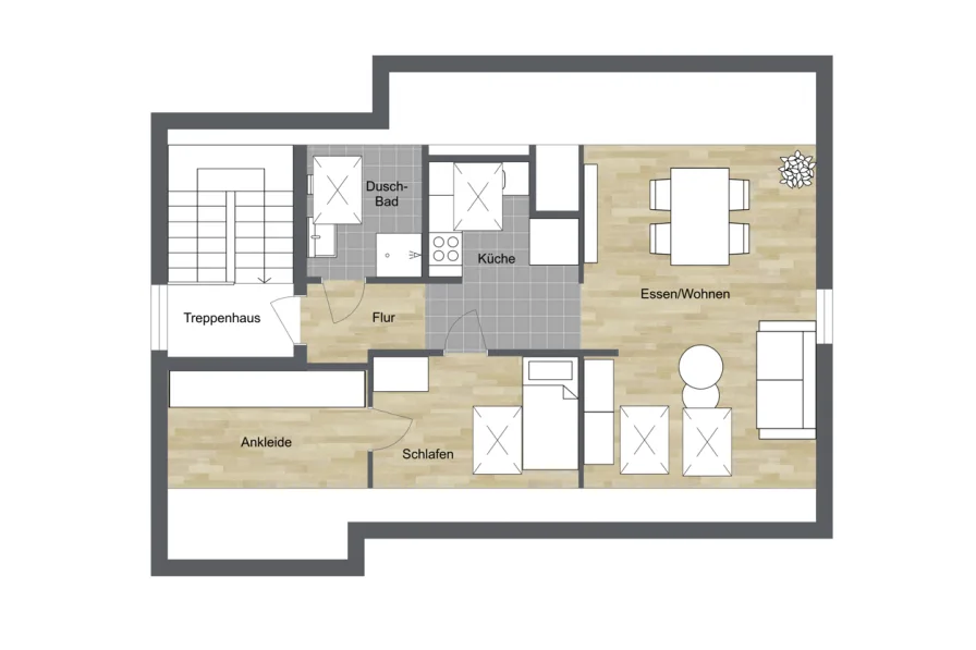 026 - Grundrissplan Dachgeschoss