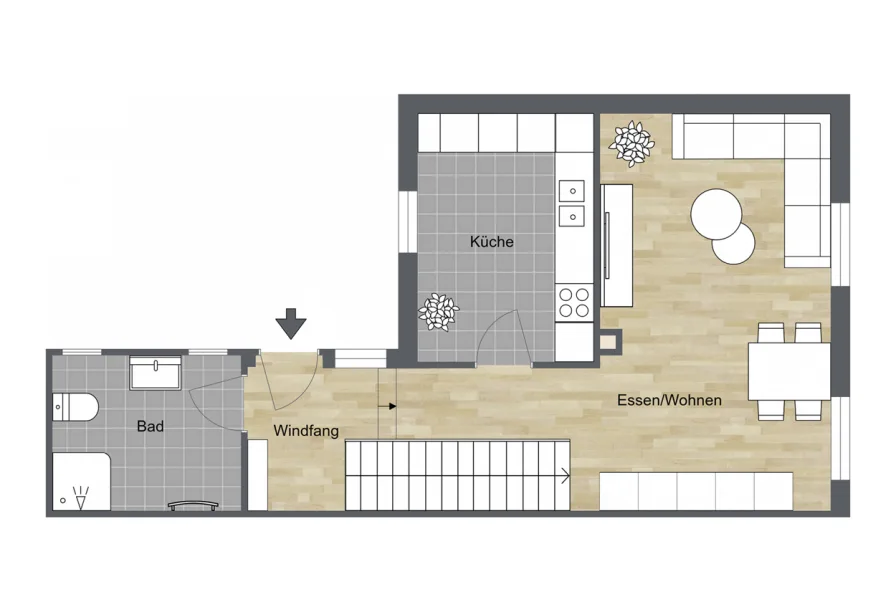 013 - Grundrissplan - Erdgeschoss